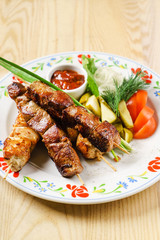 grilled meat