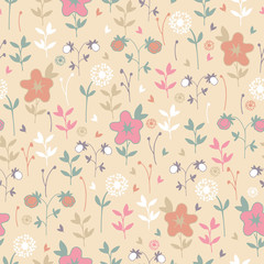 spring floral pattern