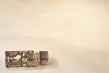 Antique silver scent bottle