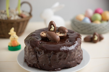 Schokoladentorte für Ostern 