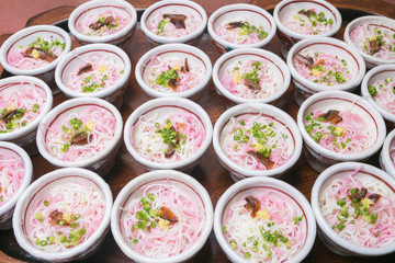 レストランのビュッフェ