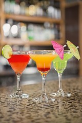 View of a cocktail