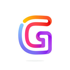 G letter colorful logo.