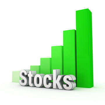 Stocks rising up