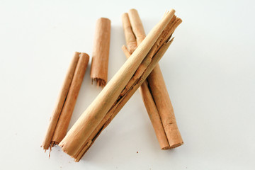 Pile of cinnamon