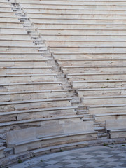 Herodion ancient theater in Athens,Greece
