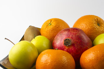 Assortment of exotic fruits