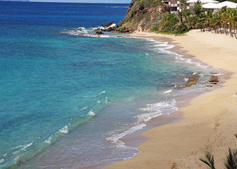 CURTAIN BLUFF BEACH,ANTIGUA,WEST INDIES