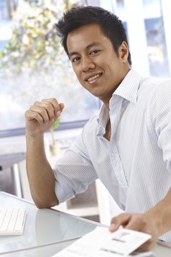 Portrait of Asian businessman