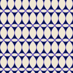 Fototapeta premium Oval and triangle seamless pattern. Fashion graphic background design. Modern geometric stylish abstract texture. Colorful template 4 prints, textiles, wrapping, wallpaper, website VECTOR illustration