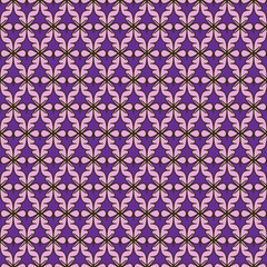 Oval and cross seamless pattern. Fashion graphic background design. Modern geometric stylish abstract texture. Colorful template for prints, textiles, wrapping, wallpaper, website VECTOR illustration