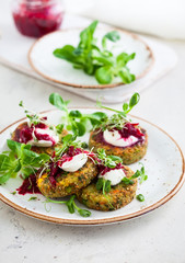  Fritters with quinoa