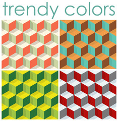 Trendy colors seamless background