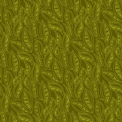 Fototapeta na wymiar Leaves pattern background