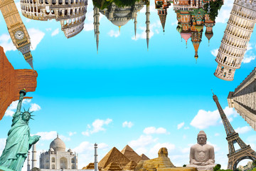 Famous monuments of the world © sdecoret