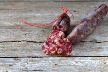 Smoked Hot Aged Italian Sausage