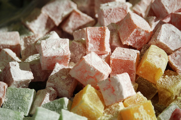 Turkish Delight in a market 
