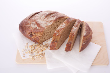 Different bread. Food background.