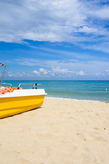 Naklejka premium Beach view