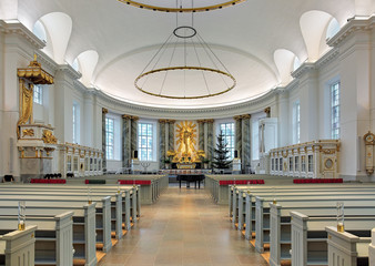 Interior of Gothenburg Cathedral, Sweden