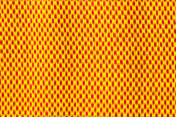 Yellow plastic mat texture background