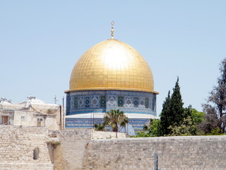Jerusalem the dome of Rock Mosque 2010