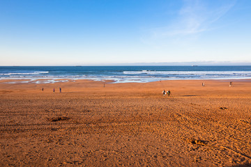 The Bay of Biscay near Bilbao, Spain in January