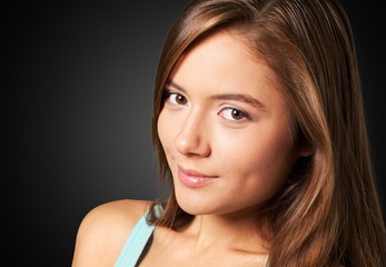 Obraz premium Smiling.