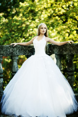 Fototapeta premium Pretty sensual bride