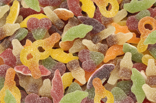 Gummy worm varied, 