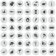 Det of forty nine house icons