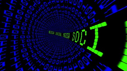 Social media data tunnel