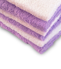 five colored towels