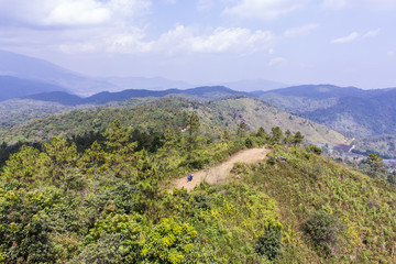 mountain  in doi inthanon, Chiangmai Thailand