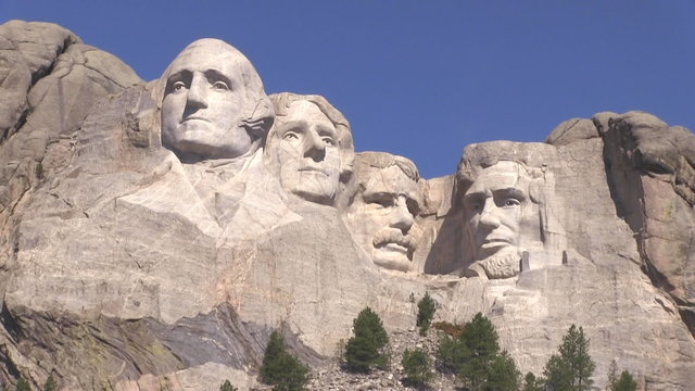 Mt. Rushmore National Memorial is located in southwestern South Dakota, USA.