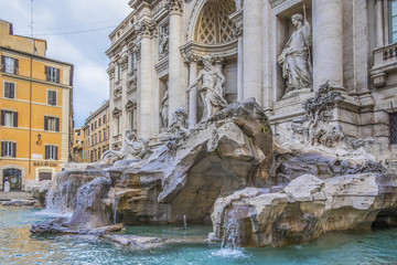 Trevi Fountain in the Morning