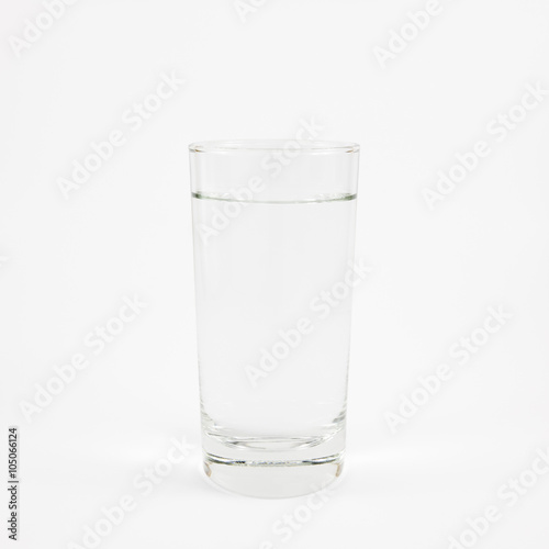 "The tall glass of pure mineral water." Stock photo and royaltyfree