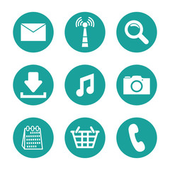 Fototapeta premium Social media design 