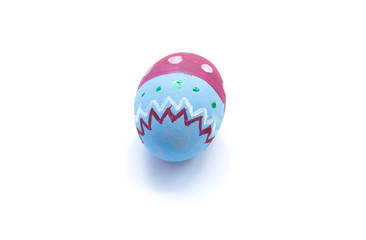easter egg hand made paint