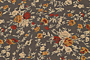 Design of canvas texture for pattern and background