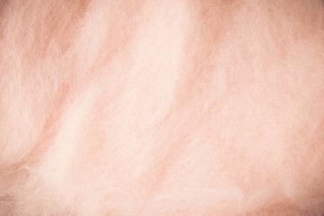 Peach wool texture abstract background, toning