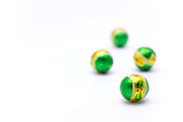 chocolate green ball