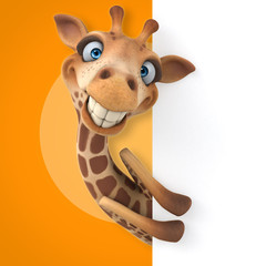 Fun giraffe © Julien Tromeur