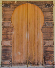 porte en bois