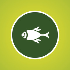 Obraz premium Fish Icon