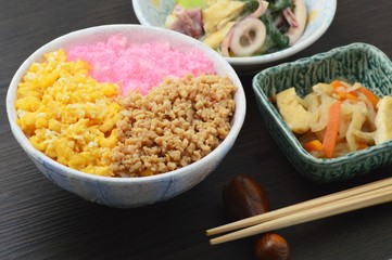 和食の食卓