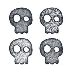 Ornament skull set.