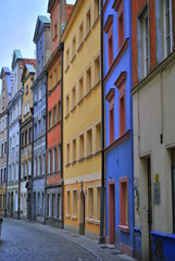 Fototapeta na wymiar Renesansowa uliczka