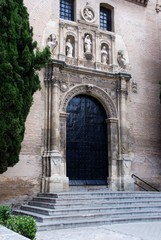 Fototapeta na wymiar Santa Ana church, Granada.