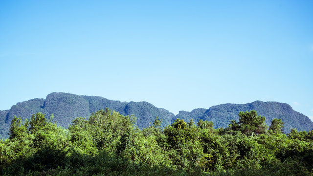 Mountain scenery - stock image